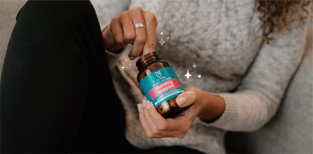 BeYou Plant-Picked Vitamins - Monthly Support Capsules